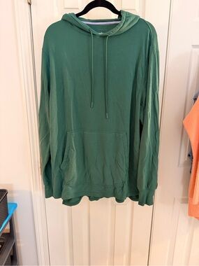 Green Lightweight Pullover Hoodie